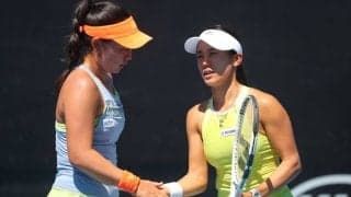 日本人対決で穂積ペアが加藤ペアに勝利［WTA250 クールマイユール］