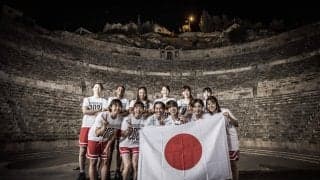 女子バスケ日本代表幻想美！　FIBA女子アジアカップ5連覇記念ローマ円形劇場の写真が美しい