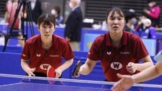 第1シード・笹尾/岩越ペア、接戦制してベスト32入り　女子ダブルス2回戦結果＜卓球・全日学＞