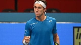 ルード 熱戦の末8強 シナー戦へ