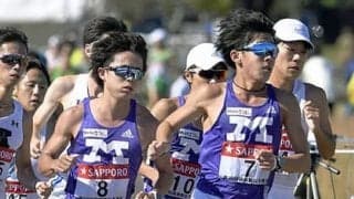 箱根駅伝予選会トップの明治大にいくつもの収穫。主将は「去年とは比べ物にならないくらい層の厚さはある」