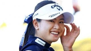 不振続いた河本結が3位発進　松山英樹も教えるコーチの助言に感謝「もっと私を見て」