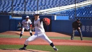 最終回に粘りを見せるもあと一歩及ばず。５位でリーグ戦を終えるー東都大学野球秋季リーグ戦　対国学大２回戦