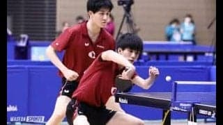 全日学開幕！　ダブルスは男女で明暗が分かれ（男子・女子）