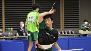 山形大・菅原、インカレベスト4の福岡大・川野破る金星　男子シングルス1回戦結果一部＜卓球・全日学＞