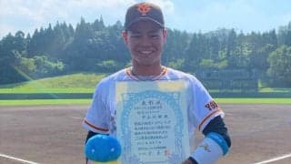 ファーム月間MVPを受賞した巨人・中山礼都に倉持明日香が直撃！「トリプルスリーは獲ってみたい」