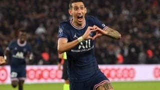ムバッペ欠場のPSG、ディ・マリア1G1Aで昨季王者に逆転勝利！　先発メッシがHT交代の不安も《リーグ・アン》