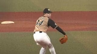 「ズバきゅーん」　パ最優秀中継ぎ左腕の快速球は「可愛いお顔から想像できない」