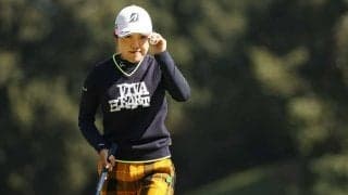 渋野日向子らに5打差も…3週連続V狙う古江彩佳「何が起こるか分からない。諦めない」