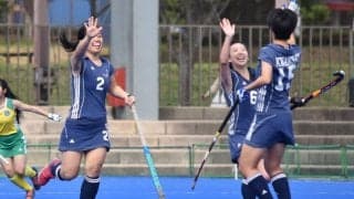 【陸上ホッケー部女子】 ４強の一角・東学大に大善戦！