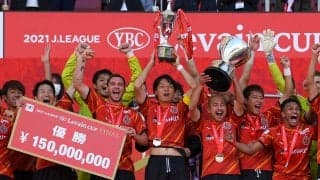 ルヴァンカップ制覇、名古屋の悲願達成に村井満チェアマンも祝福、観客にも感謝「大きな拍手は、やはり胸に響くものがありました」