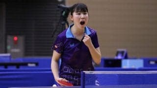 愛工大・岡田、ダブルス優勝の笹尾に勝利でベスト4　女子シングルス準々決勝結果＜卓球・全日学＞