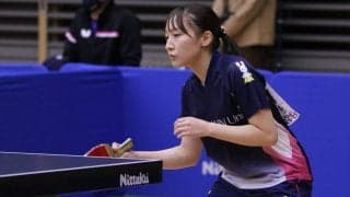 國學院大・阿部、単複でランク入り決める　女子シングルス4回戦結果＜卓球・全日学＞