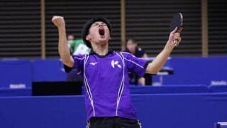 白熱のランク決定戦　ベスト16が決定　男子シングルス4回戦結果＜卓球・全日学＞