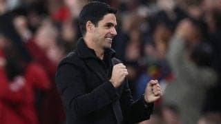 レスター撃破に「彼の活躍が必要だったのは間違いない」　アルテタが好守連発の守護神を絶賛