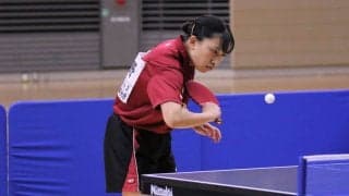 促進ルールが適用　早大・黒野が1時間超えのカットマン対決制す＜卓球・全日学＞