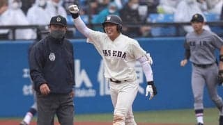 先制するも力及ばず　リーグ単独最多47度目の栄冠逃す／慶大２回戦速報