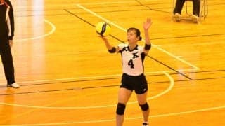 【バレーボール部女子】フルセットにもつれ込むも天理大に敗北