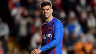 バルサに痛手！ アラベス戦途中交代のピケが右ヒラメ筋の負傷で離脱