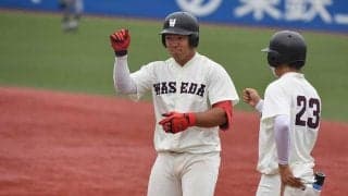 【大学野球】ベンチ外から3冠王　早大・今井に「もう一度チャンスを」野球継続導いた主将の直訴