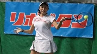 プロを相手にして見えた課題　単複ともに初戦で惜敗／女子