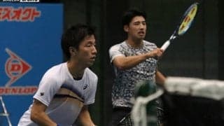 白石が単複ともに勝利！　自身初の全日本選手権での初戦突破を果たす／男子