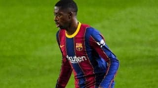 バルサ、デンベレが今季初のスカッド入り！ CLディナモ・キエフ戦で背番号「7」初お披露目か