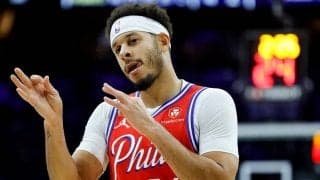 エンビード、ハリス、シモンズが不在も、シクサーズがホームでブレイザーズを下す