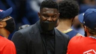 右足骨折で離脱中のザイオン・ウィリアムソンが少なくとも2〜3週間離脱へ