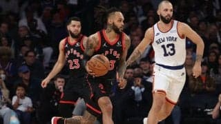 ラプターズがニックスを破り4連勝達成…ウィザーズは連勝ストップ／NBA