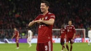 レヴァンドフスキがCL100試合目を自ら飾るハット！　これまでの歩みに驚きも「これはスペシャルなこと」