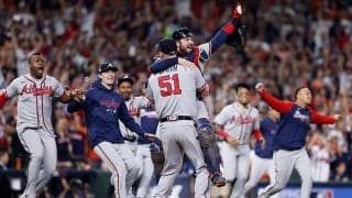 【MLB】ブレーブスが26年ぶりWS制覇！　ソレア場外弾など一発攻勢、無失点継投でアストロズ撃破