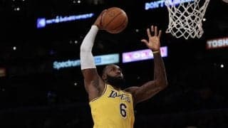 レイカーズが接戦を制し3連勝…レブロンがシーズン2度目のダブルダブル