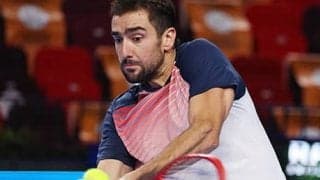  前週Vチリッチ 快勝で初戦突破 