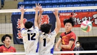 春高バレー岩手代表　男子は一関修紅、女子は盛岡誠桜