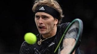 ズベレフ快勝で16強 ディミ戦へ