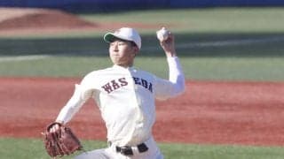 篠原が２打点の活躍　早大が６季ぶりのフレッシュトーナメント優勝！／法大戦