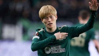 古橋亨梧、開始3分の“閃光弾”に英メディア称賛「間違いなくセルティックの中心」