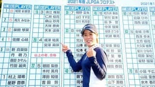 目標は後輩「渋野です」　作陽高出身・成澤祐美が6度目で合格「いつか一緒に回りたい」