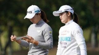 豪華ペアは明暗、稲見猛追5位＆渋野後退38位　小祝さくら首位【女子ゴルフ第2R全結果】