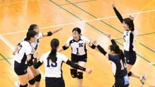 【バレーボール部女子】神院大にストレート勝ちでリーグ終了