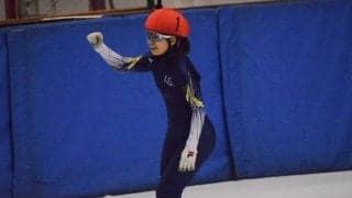 【スケート部スピード部門】長森が２種目でＶ！