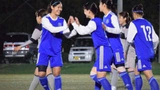 【サッカー部女子】　京教大に６発快勝！　直近３試合負けなし！