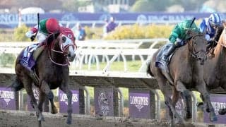 【BCディスタフ】日本調教馬マルシュロレーヌが大金星　矢作厩舎はラヴズオンリーユーに続く同日BC2勝目