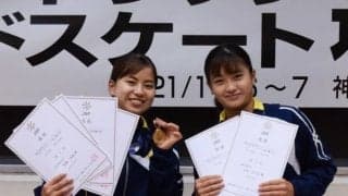 【スケート部スピード部門】ルーキー・長森が総合優勝を果たす！