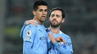 シティのポルトガル・ホットラインが開通! カンセロのクロスをユナイテッドDFは見送るも、B・シウバが飛び込みゴール