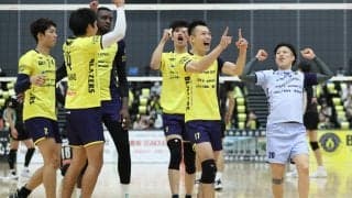 Vリーグの試合結果と順位（V1男女・11月7日）