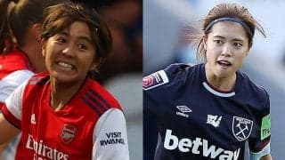 「試合後はもう敵じゃない」日本人対決実現の岩渕真奈＆長谷川唯が笑顔で報告「とてもいい思い出」