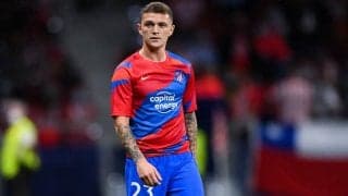 バレンシア戦で負傷交代のトリッピアー、左肩鎖関節の亜脱臼と診断