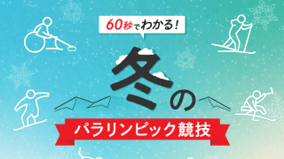 【北京2022カウントダウン】60秒でわかる！ 冬季パラリンピックの６競技